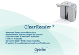 Optelec ClearReader+ Basic Owner's manual