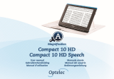 Optelec Compact 10 HD User manual