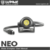 Lupine Neo 700 Lumens Operating instructions