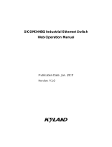 KYLAND SICOM3448G User manual