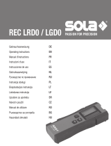 Sola REC LGD0 Operating instructions