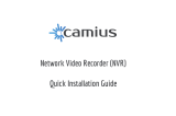 Camius NVR Installation guide