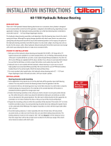 Tilton 11XX Hydraulic Release Bearing Installation guide