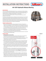 Tilton 12XX Hydraulic Release Bearing Installation guide