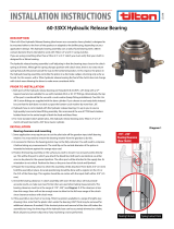 Tilton 33XX Hydraulic Release Bearing Installation guide