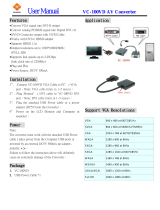 Sunbox VC100VD User manual