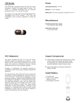 SCHONSTEDT 150 Sonde Owner's manual