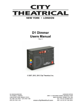 City TheatricalLegacy 5520 D1 Dimmer