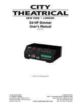 City TheatricalLegacy 5750 and 5752 D4 HP Dimmer