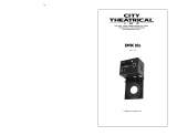 City Theatrical 2192 DMX Iris User manual