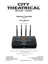 City Theatrical5912 Multiverse Transmitter 900MHz