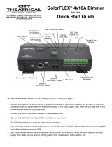 City TheatricalLegacy 5750 QolorFLEX 4x10A Dimmer