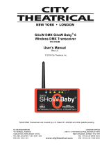 City Theatrical Legacy 5702M SHoW Baby 6 User manual