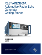 Rohde&Schwarz AREG800A Getting Started
