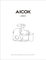 AICOK AMR521 Slow Masticating Juicer User manual