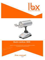 lbx instruments S850 Electric Sterilizer User manual