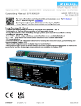 ZIEHL EFR4001IP Operating instructions