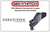 GEN-Y HITCH US9505281B1 Fifth Wheel to Gooseneck Coupler Torsion Hitch User manual