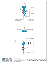 SELECT HINGES SL48 Concealed Geared Continuous Hinge User manual