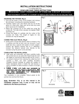 Minka 8281-A61 Installation guide