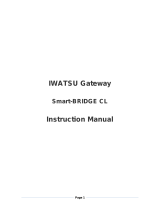 Iwatsu Smart-BRIDGE CL User manual