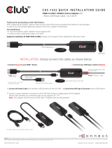 Club-3D Club 3D CAC-1332 HDMI to USB C 4K60Hz Active Adapter Installation guide