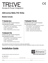 Altronix T1SAK34 4 Door Kit Installation guide