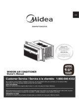 Midea MWMWT080CR1A 8,000 BTU Window Air Conditioner Owner's manual