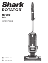 Shark NV600 Rotator Lift-Away Speed User manual