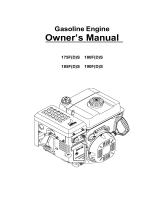 AL-KO 175F(D)S Gasoline Engine Owner's manual