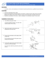 PLT SOLUTIONS PLT-20274 Color Selectable Ultra-Thin LED Downlight User manual