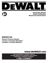 DeWalt 2100 PSI 1.2 GPM JOBSITE POWERWASHER DWTDWPW2100 User manual