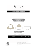 Empava EMPV-30RH11 Ducted Under Cabinet Range Hood Installation guide