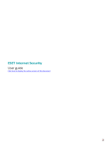 ESET Internet Security 15 Owner's manual