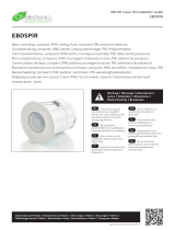 CP Electronics EBDSPIR Ceiling Mounted PIR Presence Detectors Installation guide