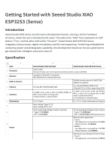 seeed studio XIAO ESP32S3 Diminutive Development Boards User guide