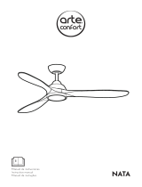 arteconfort NATA Ceiling Fan User manual