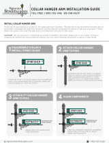 Signature Streetscapes CHA-0-03-24 Collar Hanger Arm Installation guide