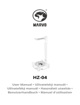 Marvo HZ-04 RGB Permium Headset Stand User manual