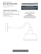 VISUAL COMFORT 8537401 Barn Light Outdoor Wall 1.0 User manual