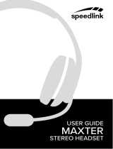 SPEEDLINK MAXTER User guide