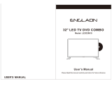 Englaon LED32M10 32 Inch LED TV DVD COMBO User manual