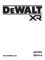 DeWalt DCF414N User manual