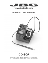 jbc CD-1SQF 100V Precision Soldering Station User manual