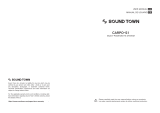 Sound Town CARPO-S1 Multi Position Pa System User manual
