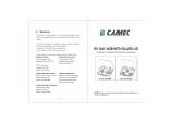 Camec 051859 RV Gas Hob User manual