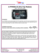 INTERMOTIVE A-PTM505-C Pre-Trip Module Operating instructions