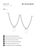DROP 270. 02 – 12 IL FANALE Pendant Lamp User manual