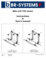 BR Systems BR-SYSTEMS 4000520 Bike Lift 12V Motor User manual