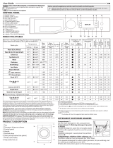 Hotpoint NDD 8636 BDA UK Washer Dryer User guide